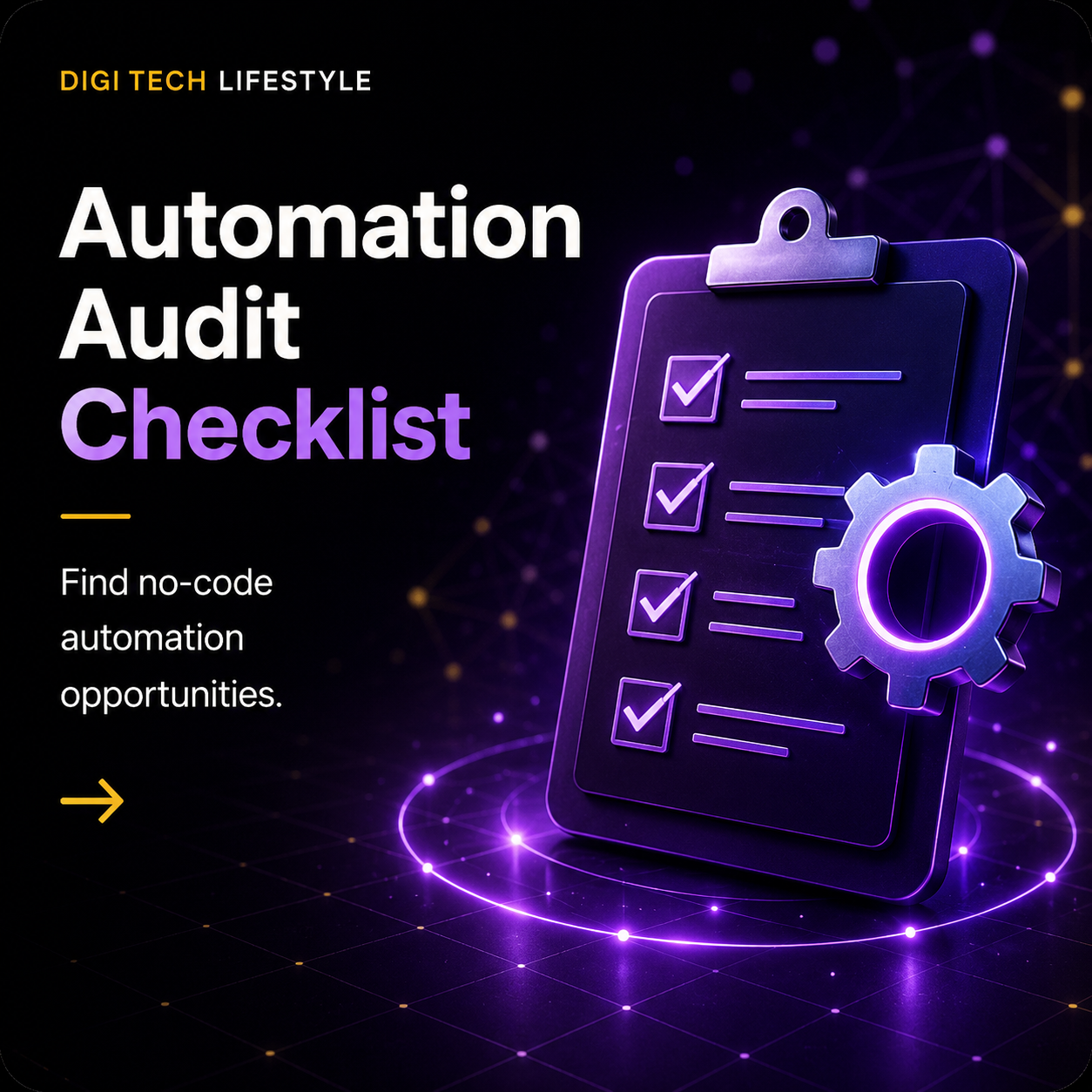 Automation Audit Checklist — no-code workflow guide