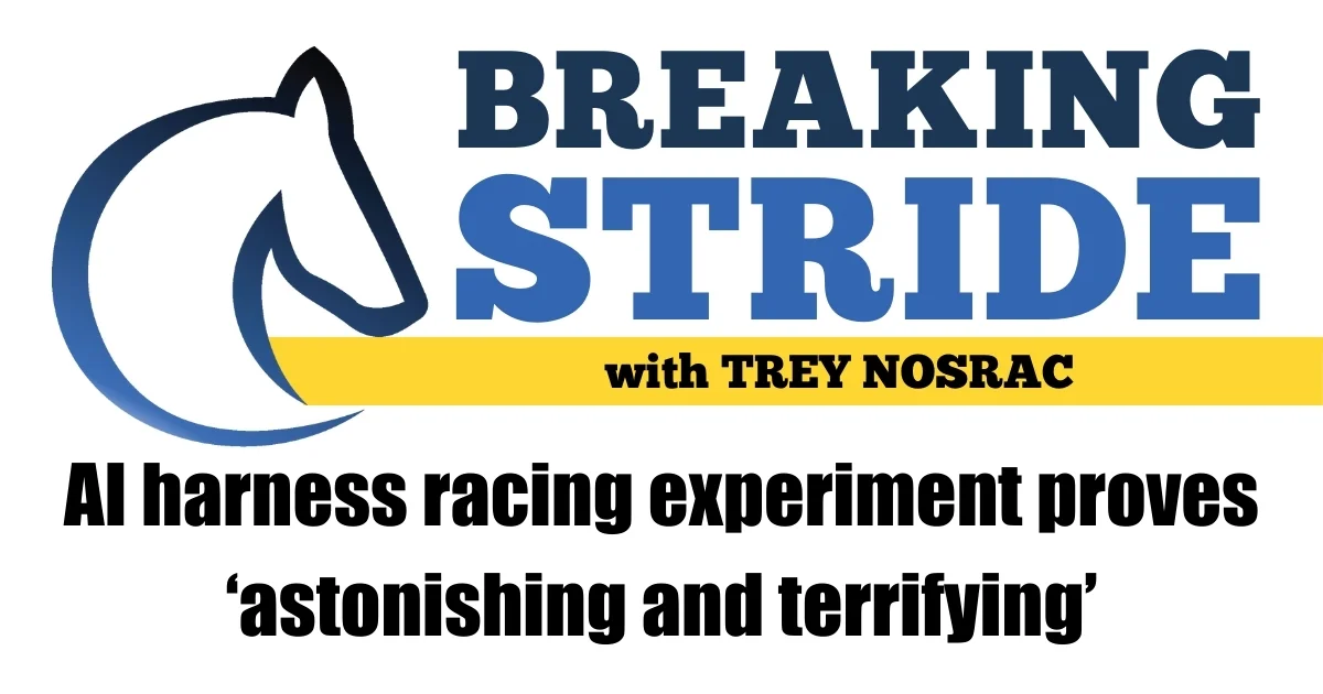 AI harness racing experiment proves ‘astonishing and terrifying’
